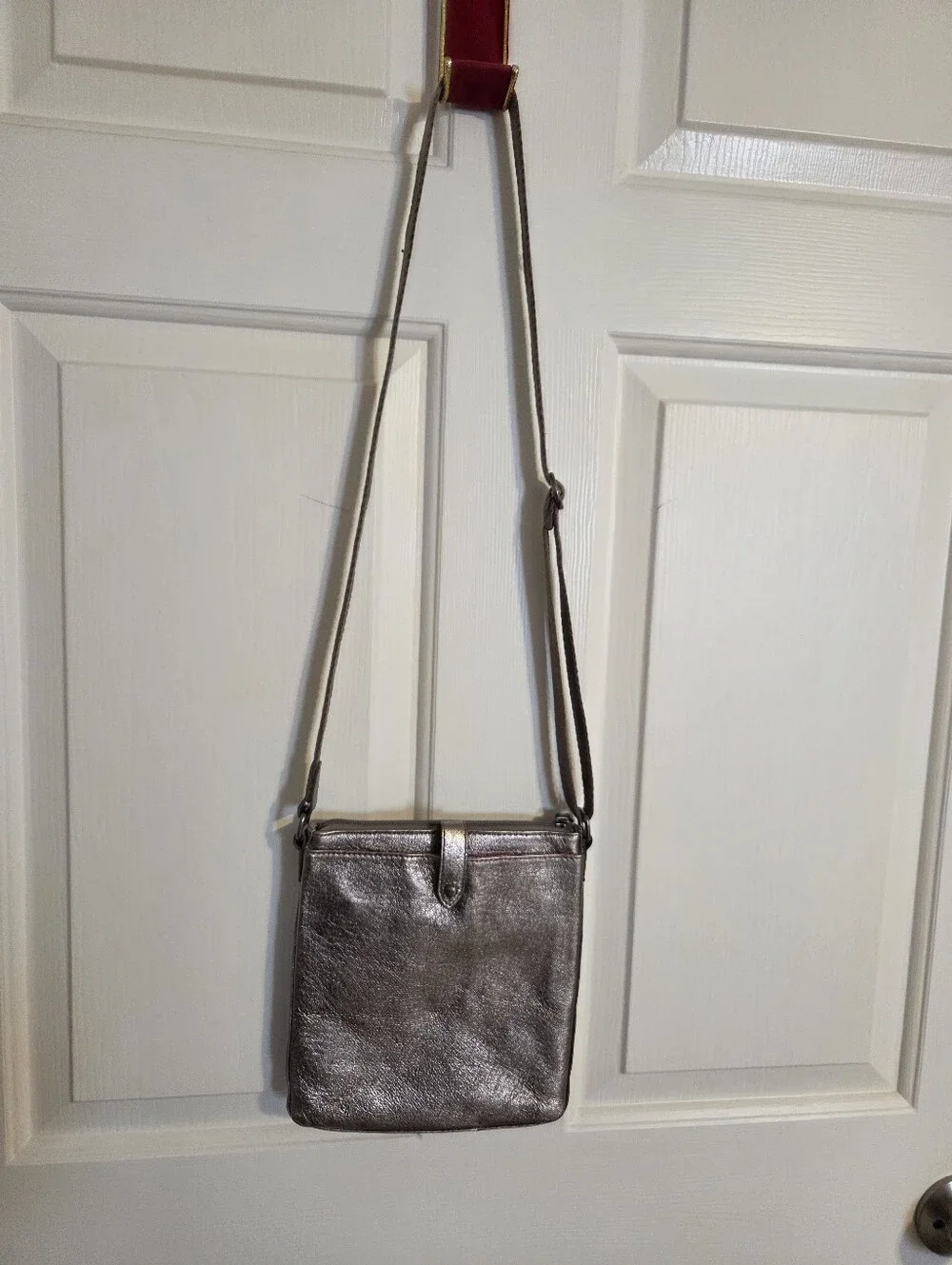 The Sak Metallic Crossbody Bag w/ Adjustable Strap ✨